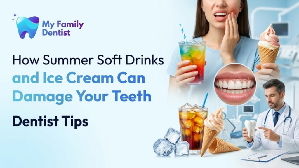 How Summer Soft Drinks and Ice Cream Can Damage Your Teeth: Dentist Tips